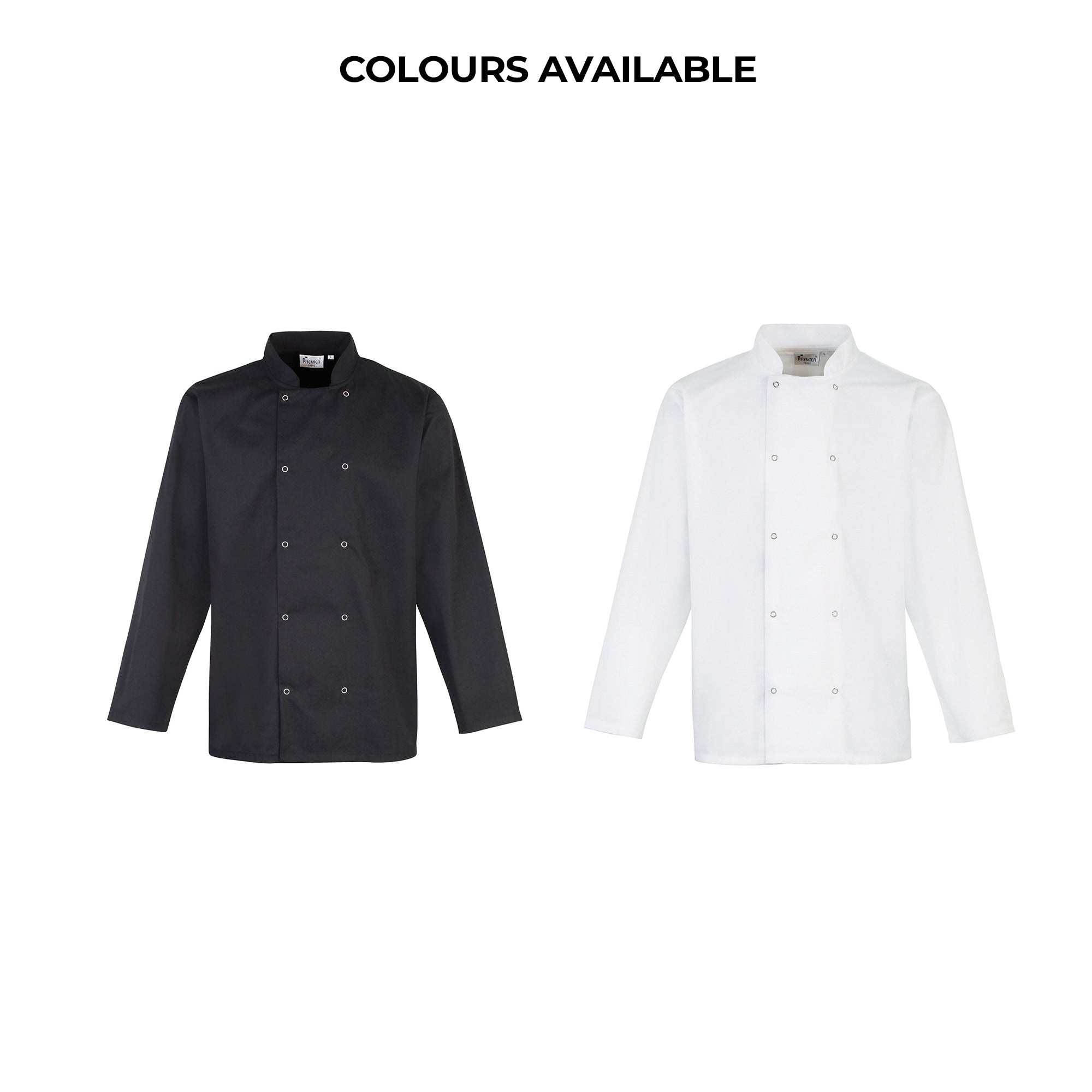 Chef's Long Sleeve Stud Jacket