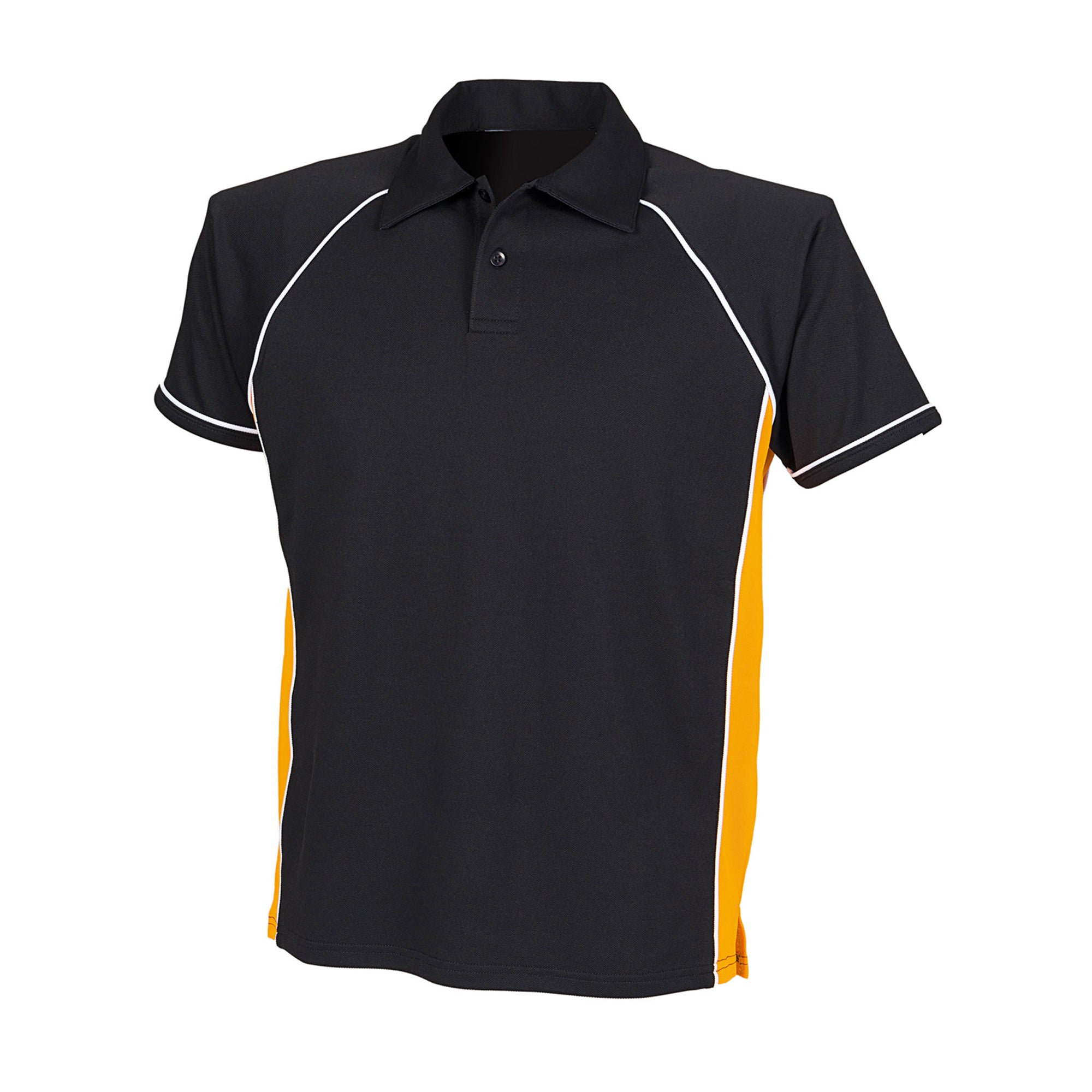 Piped performance polo