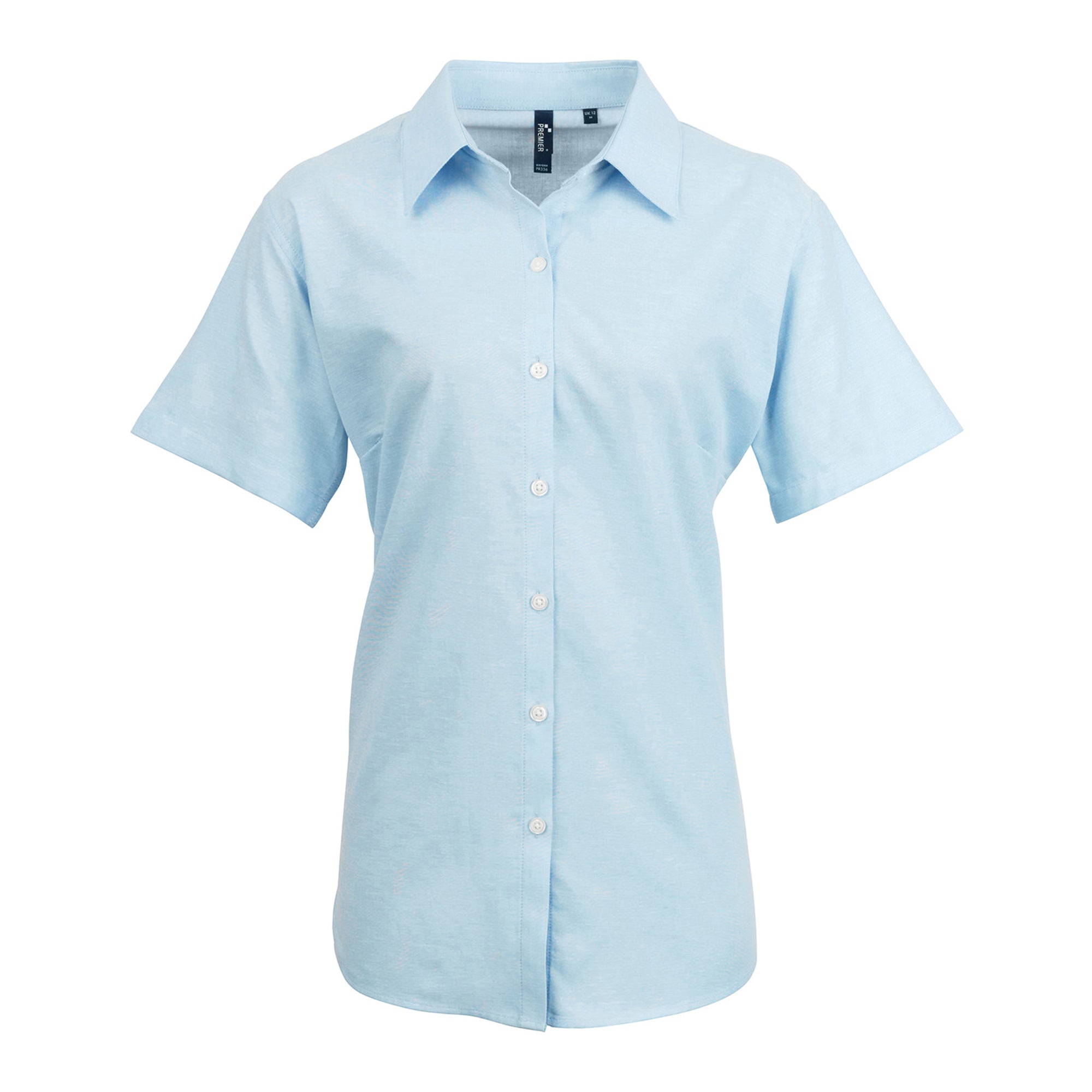 Women's Short Sleeve Signature Oxford Blouse