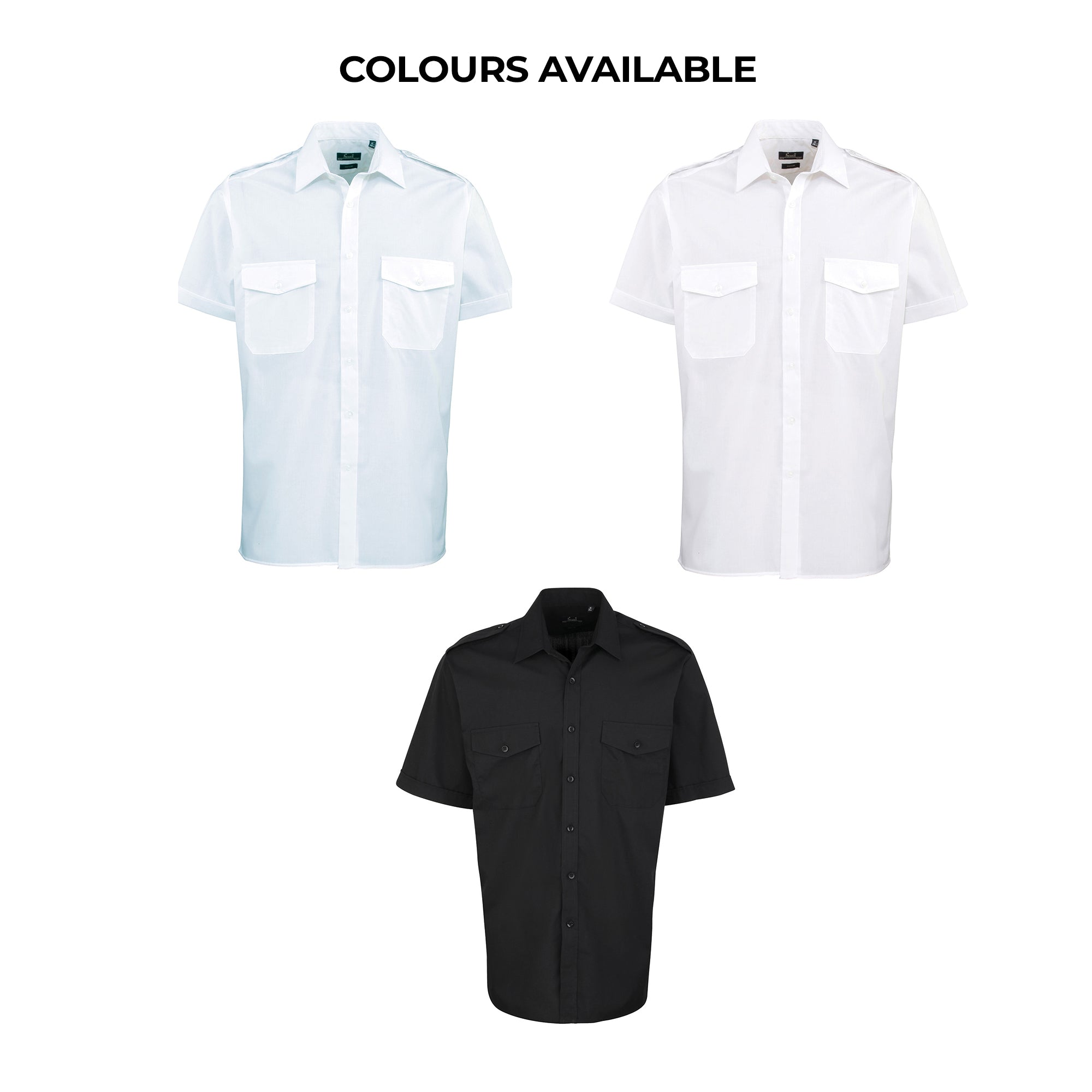Men's Short Sleeve Pilot Shirt