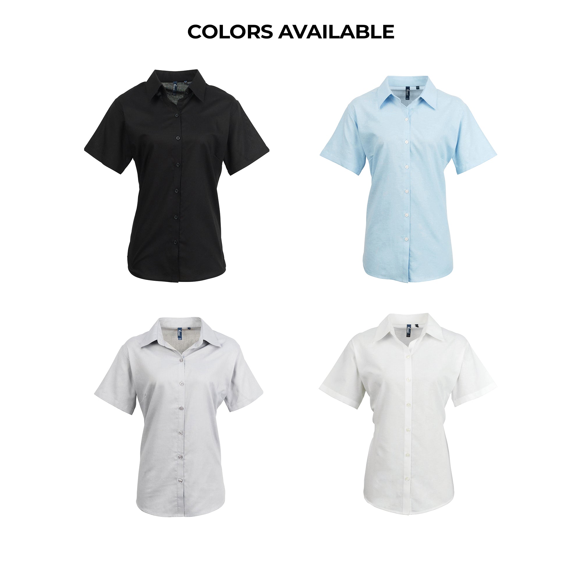 Women's Short Sleeve Signature Oxford Blouse