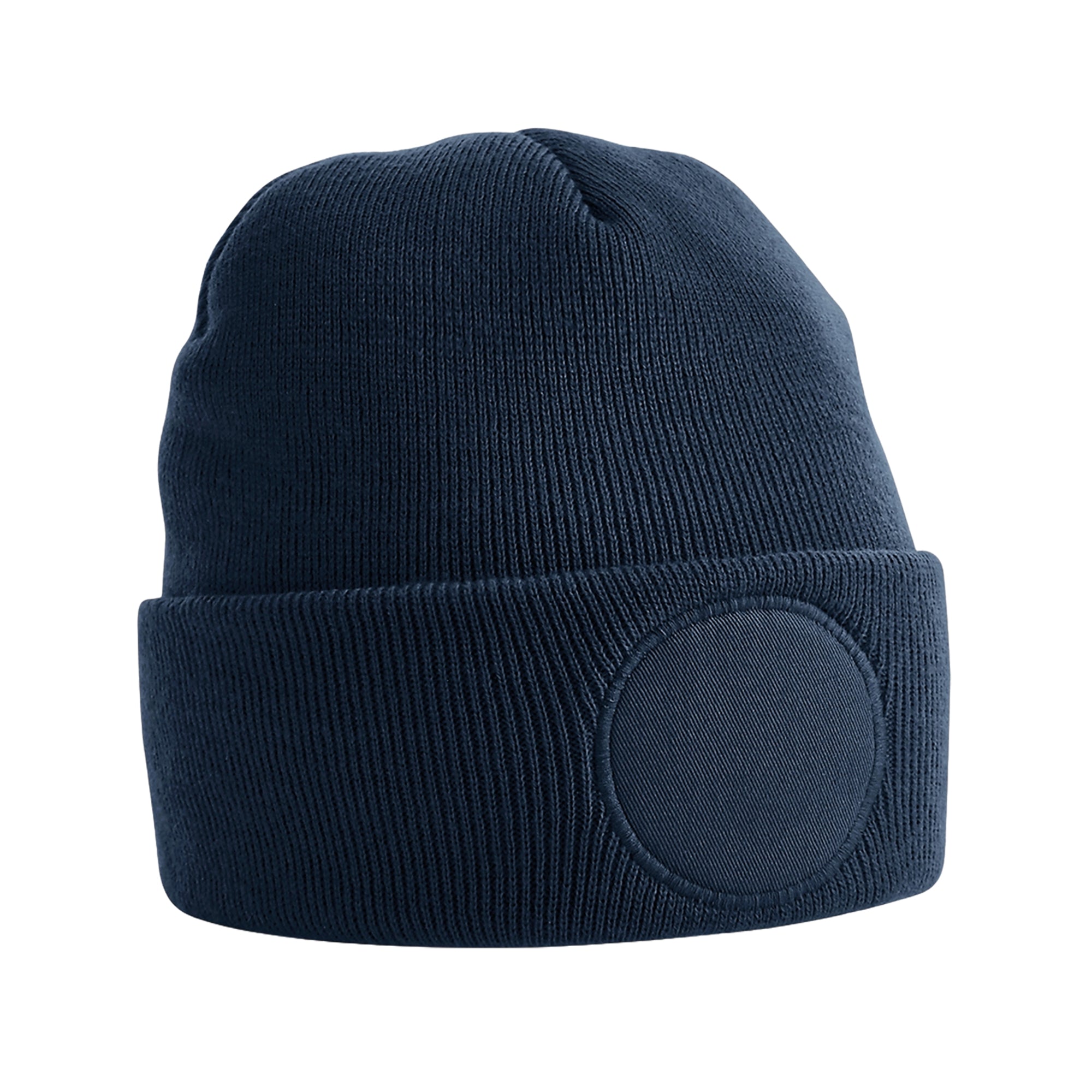 Circular Patch Beanie