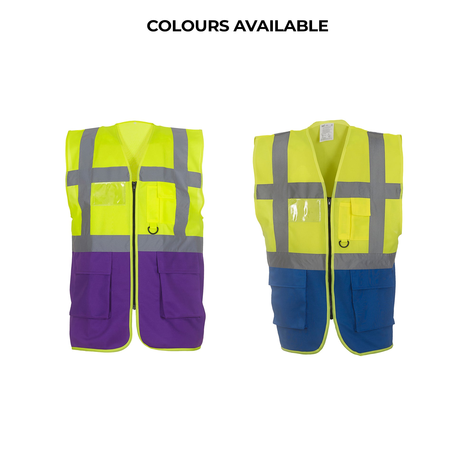 Multifunctional executive Hi-Vis waistcoat