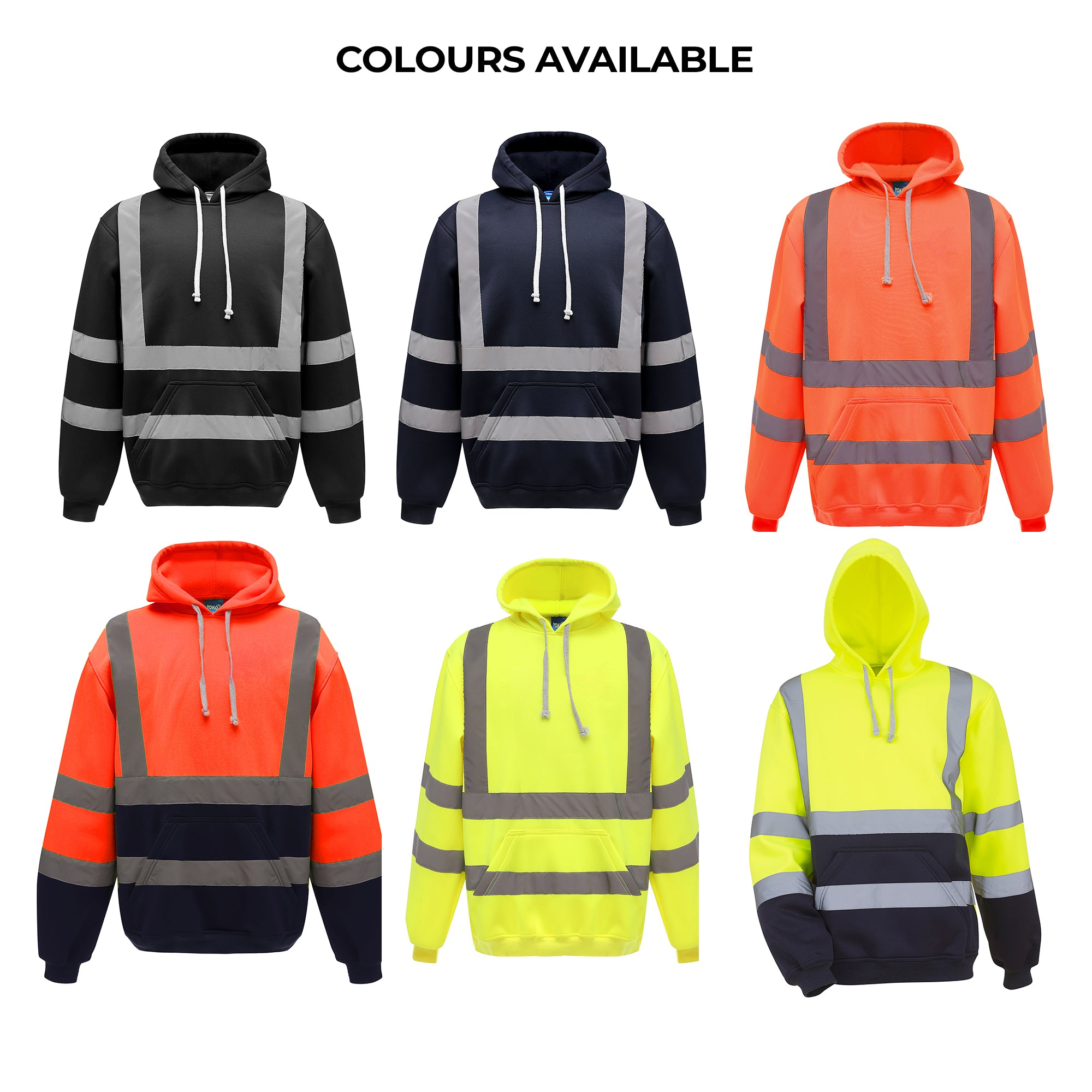 Hi Vis Pullover Hoodie