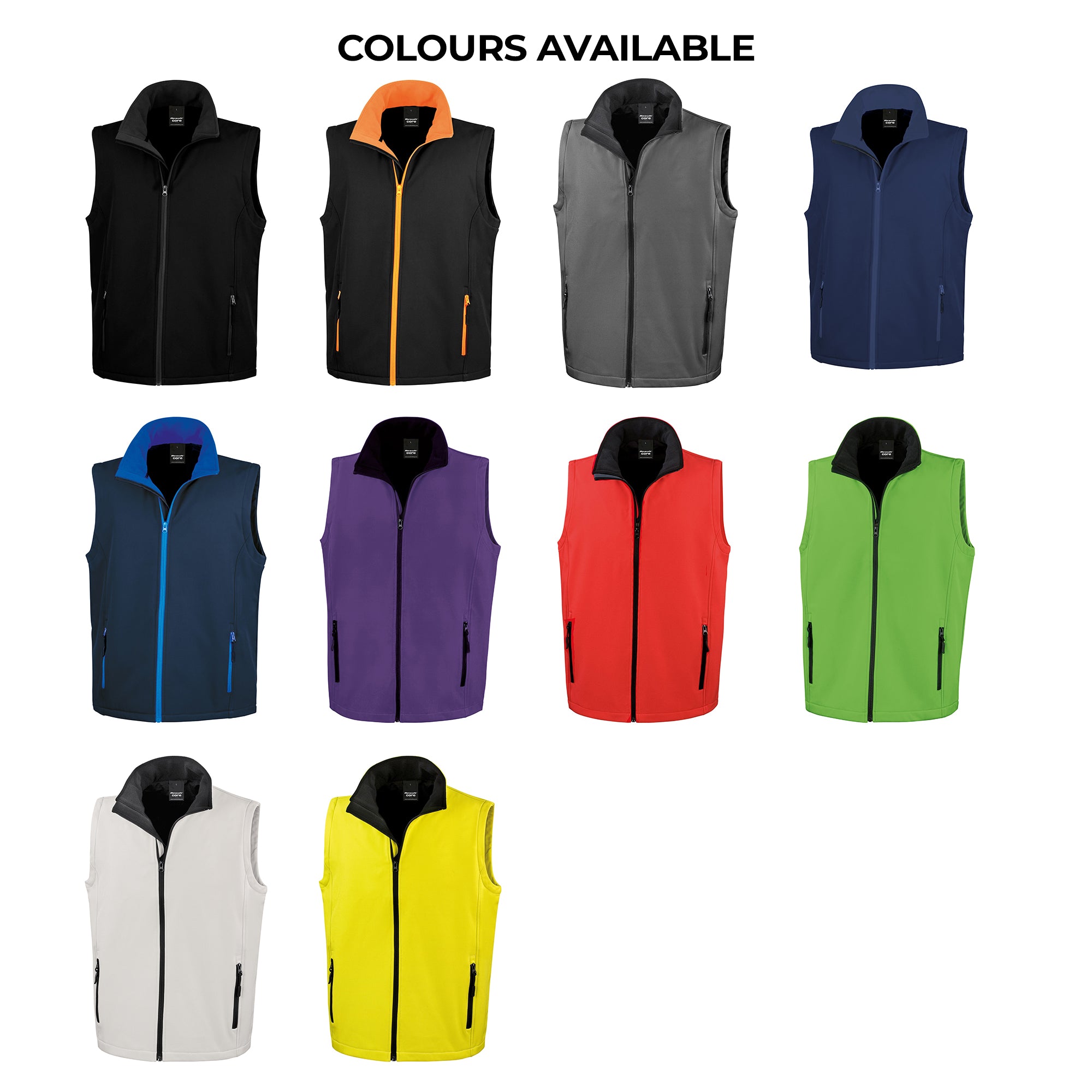 Result Printable Softshell Bodywarmer