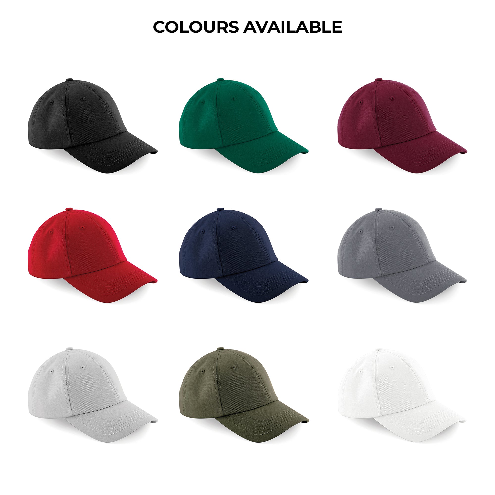 Organic Cotton 6 Panel Cap